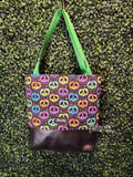 Neon Poison Apples Tote Bag