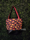 Wall Of Eyes Dark Tote Bag