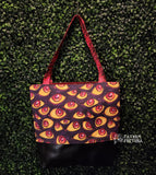 Wall Of Eyes Dark Tote Bag