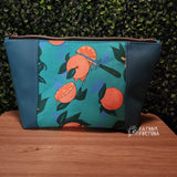 Jim's Oranges Zippered Beauty Bag 2