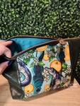 Gators & Oranges Zippered Beauty Bag