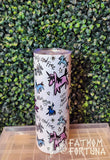 ALL HELLUVA BOSS PRINTS Waterbottle Style 20oz Stainless Steel Tumbler