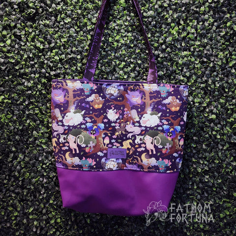 Poke Ghost Graveyard Tote Bag