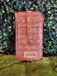 Brown LOTR Script Purse Pal Travel Wallet