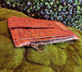 Brown LOTR Script Purse Pal Travel Wallet