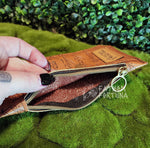 Brown LOTR Script Purse Pal Travel Wallet