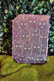 Blepcat Purple Pocket Pal Mini Travel Wallet