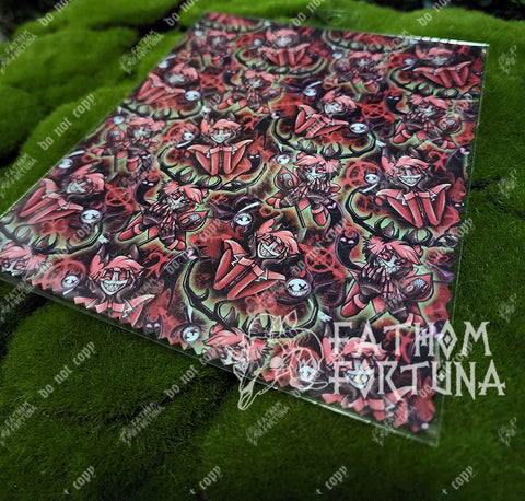 Cannibal Antler Demon Microfiber Eyeglass Cloth