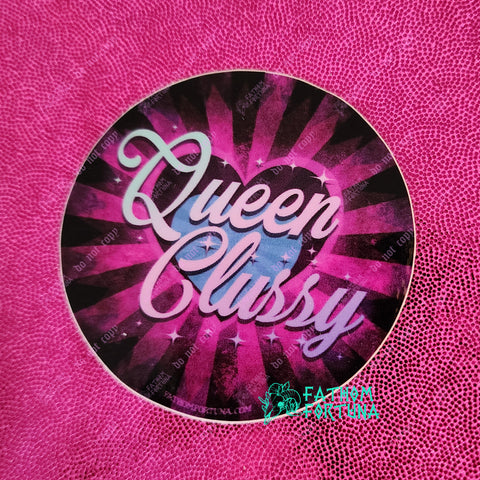 Fizz Queen Clussy Weatherproof Vinyl Sticker