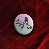 Horse Sense Stolas Fanclub Button Pin