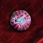 Queen Clussy Fizzarolli Button Pin