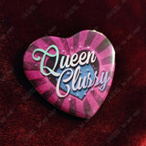 Queen Clussy Fizzarolli Button Pin