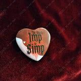 Too Much Imp To Simp Button Pin