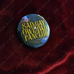 Sad Gay Owl Dad Fanclub Button Pin