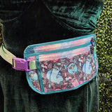 Floral Ferb Travel Belt Bag