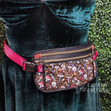 Mushrooms Travel Belt Bag