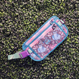 Floral Ferb Travel Belt Bag