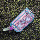 Floral Ferb Travel Belt Bag