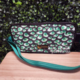 Eyes Are Watching Green Travel Belt Bag