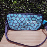 Teal Dice Travel Belt Bag