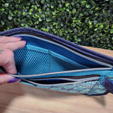 Teal Dice Travel Belt Bag