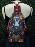 Rabbit & Owl Forest Friends Convertible Retro Bag