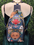 Fox & Bear Forest Friends Convertible Retro Bag