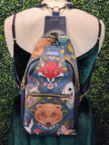 Fox & Bear Forest Friends Convertible Retro Bag