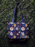 Owl Witch Galaxy Tote Bag