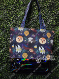 Owl Witch Galaxy Tote Bag