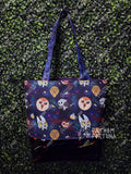 Owl Witch Galaxy Tote Bag