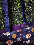 Owl Witch Galaxy Tote Bag