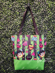 Loo Loo Green Tote Bag