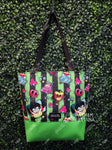 Loo Loo Green Tote Bag