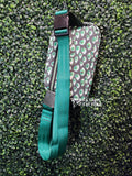 Green Wall Of Eyes Boxy On The Go Convertible Bag