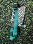 Green Wall Of Eyes Boxy On The Go Convertible Bag