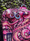 Pink Tentacles Boxy On The Go Convertible Bag