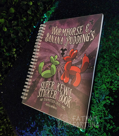 Wormhorse & Banana Pudding's Reusable Sticker Book