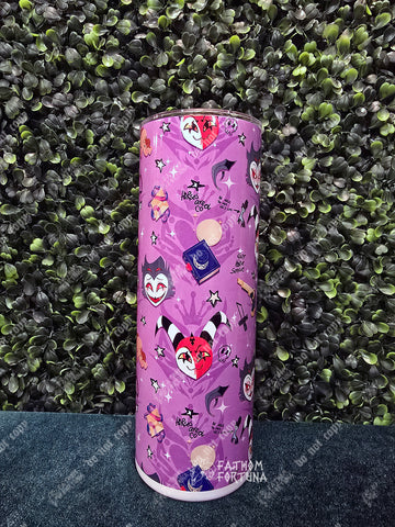 Chibi Stolitz Heads 20oz Stainless Steel Insulated Drink Tumbler Made To Order
