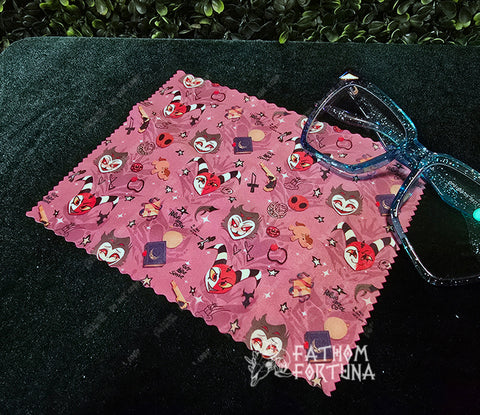 Chibi Stolitz Heads Microfiber Eyeglass Cloth