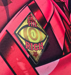 Striker Eat The Rich Gold Mirror Vinyl Sticker