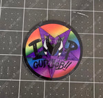 RESTOCKED! Rainbow Holo GUD JOB Vinyl Sticker