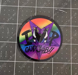 RESTOCKED! Rainbow Holo GUD JOB Vinyl Sticker