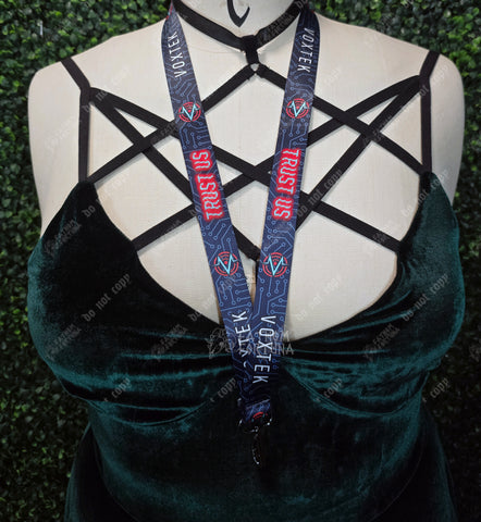 Trust Us Corporate Retreat Lanyard