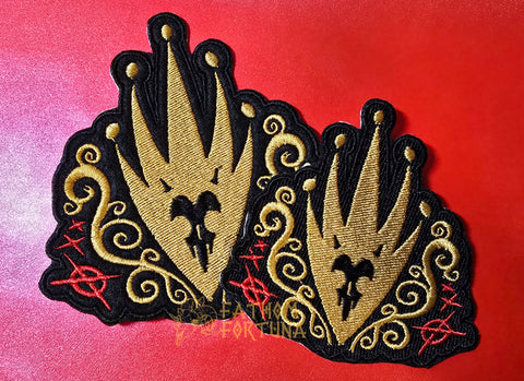 Stolitz Emblem Embroidered Iron On Patch Helluva Boss