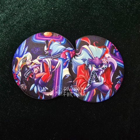 Fizzmodeus Rubberized Car Coasters MADE TO ORDER