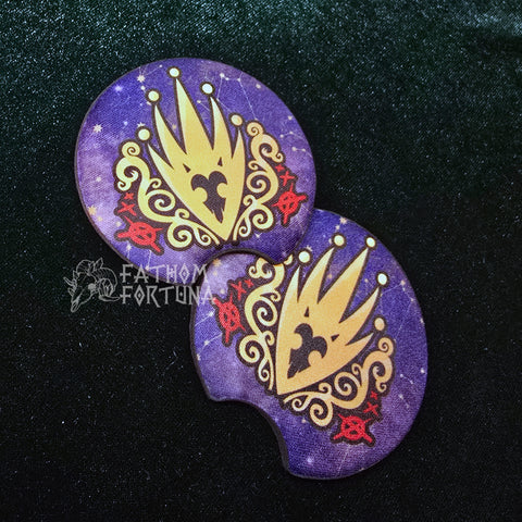 Stolitz Crest Rubberized Car Coasters MADE TO ORDER