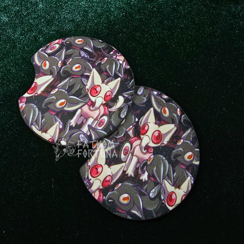 Quieves Rubberized Car Coasters MADE TO ORDER
