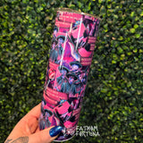 Your Idol Magenta 20oz Stainless Steel Insulated Drink Tumbler Made To Order