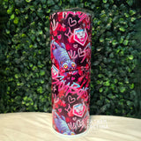 Demon Boy Band Stans Red 20oz Stainless Steel Insulated Drink Tumbler Made To Order